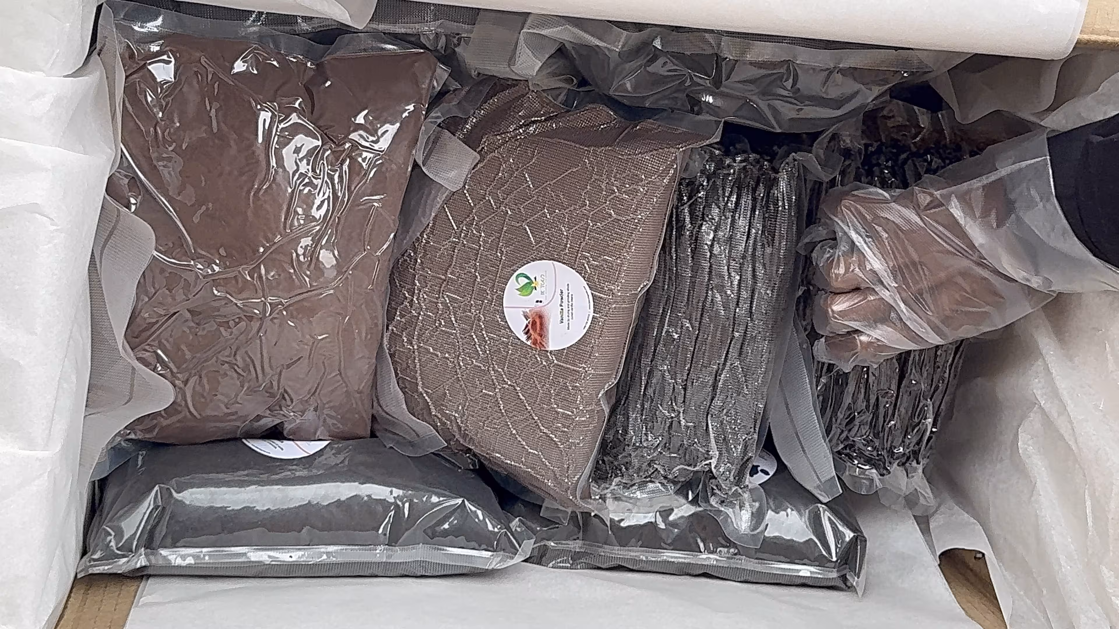 Vanilla Powder — premium organic export product from Uganda